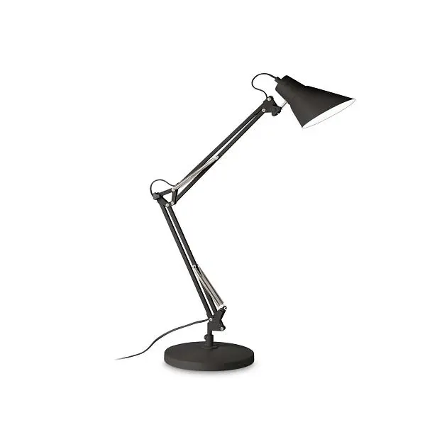 Настольная лампа Ideal Lux 265285 SALLY TL1 TOTAL BLACK Настольная лампа Ideal Lux 265285 SALLY TL1 TOTAL BLACK