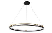 Подвесной светильник Crystal Lux FERNANDO SP88W LED D1000 BLACK/GOLD