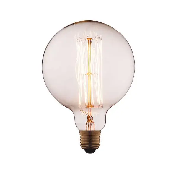 Лампа накаливания Loft It G12560 E27 60W шар прозрачный Edison Bulb Лампа накаливания Loft It G12560 E27 60W шар прозрачный Edison Bulb