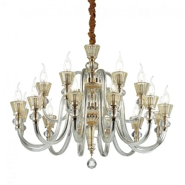 Подвесная люстра Ideal Lux 140629 STRAUSS SP18 Подвесная люстра Ideal Lux 140629 STRAUSS SP18