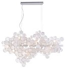 Светильник подвесной Crystal Lux DESEO SP12 L1000 SILVER 1561/212