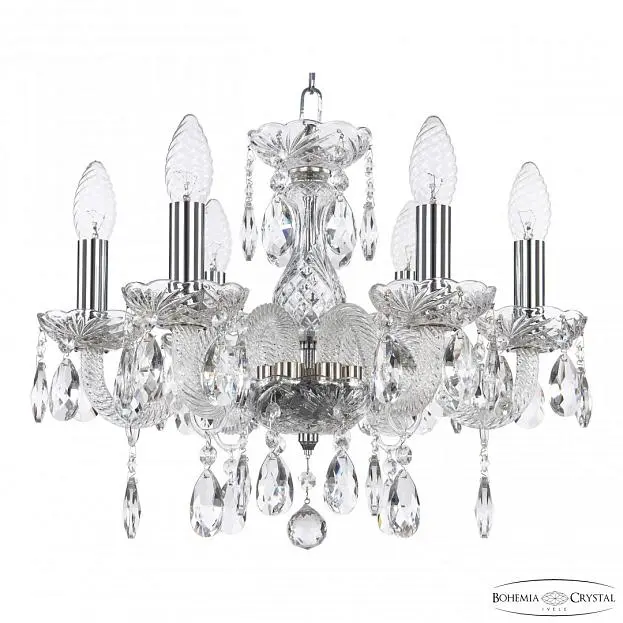 Люстра хрустальная Bohemia Ivele Crystal 117/6/141 Ni Люстра хрустальная Bohemia Ivele Crystal 117/6/141 Ni