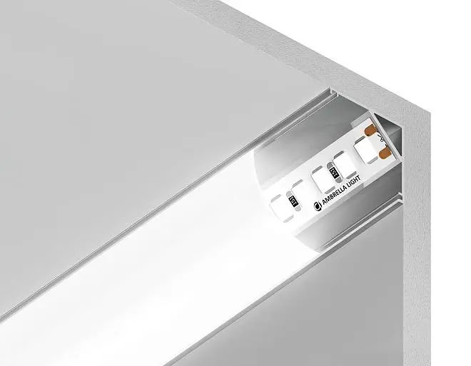 Алюминиевый профиль угловой круглый Ambrella light GP2100AL Alum Profile Алюминиевый профиль угловой круглый Ambrella light GP2100AL Alum Profile