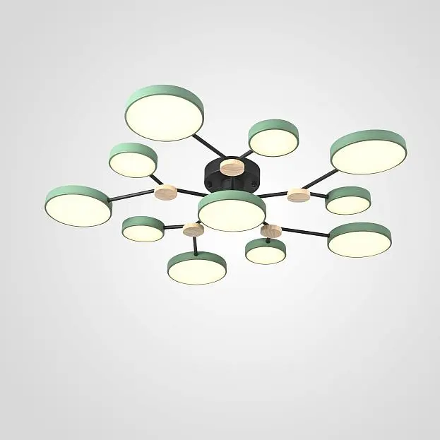 Потолочная Люстра Gamma D102 Green ImperiumLoft 223773-23 Потолочная Люстра Gamma D102 Green ImperiumLoft 223773-23
