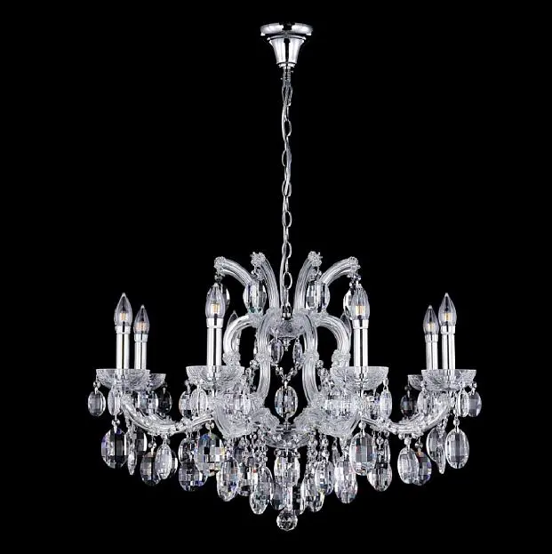 Люстра Crystal Lux HOLLYWOOD SP8 CHROME 2010/308 Люстра Crystal Lux HOLLYWOOD SP8 CHROME 2010/308
