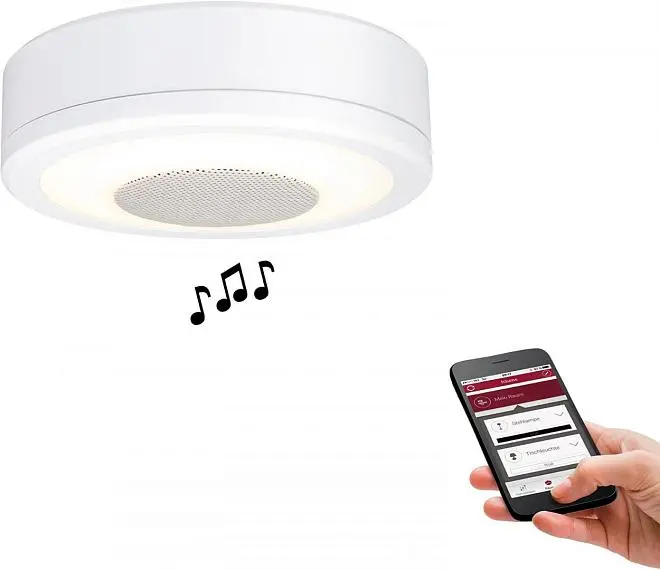 Настенно-потолочный светильник Paulmann 92096 SmartHome LightSound Настенно-потолочный светильник Paulmann 92096 SmartHome LightSound