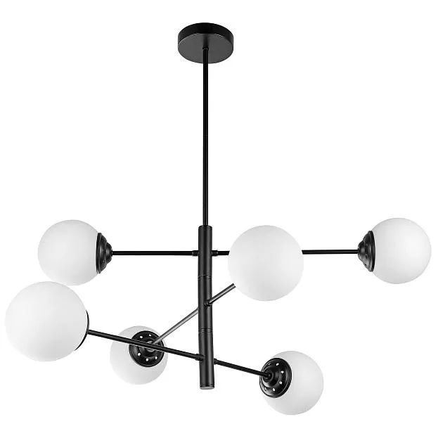 Подвесная люстра Lumina Deco TP 2007-6 BK Lampit Подвесная люстра Lumina Deco TP 2007-6 BK Lampit