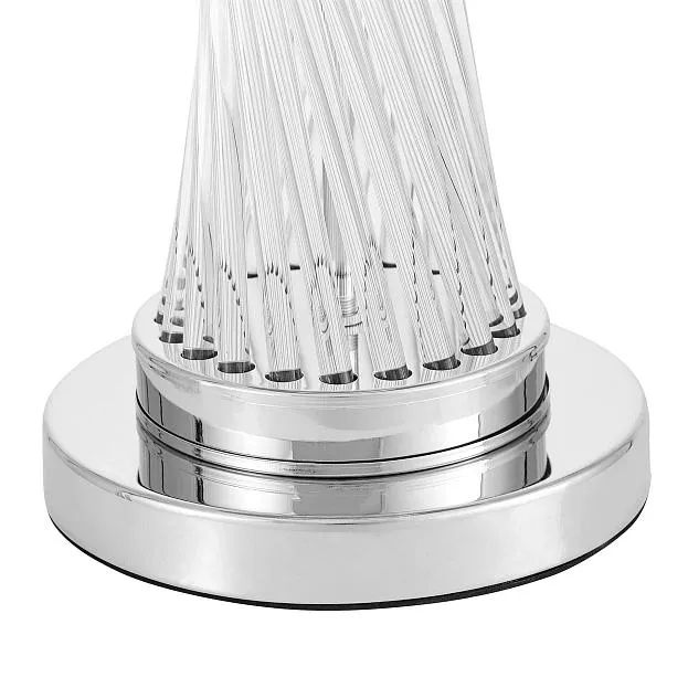 Настольная лампа Lumina Deco LDT 302 CHR+BK Villanova Настольная лампа Lumina Deco LDT 302 CHR+BK Villanova