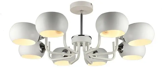 Потолочная люстра Imex MD.4914-8-S WH+CH Потолочная люстра Imex MD.4914-8-S WH+CH