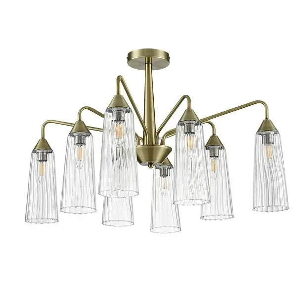 Люстра потолочная E14 8*40W 220V Lumion 6584/8C DOLIANA Люстра потолочная E14 8*40W 220V Lumion 6584/8C DOLIANA