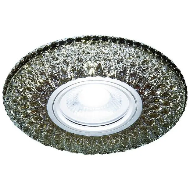 Встраиваемый светильник Ambrella light S333 BK/CLD Встраиваемый светильник Ambrella light S333 BK/CLD
