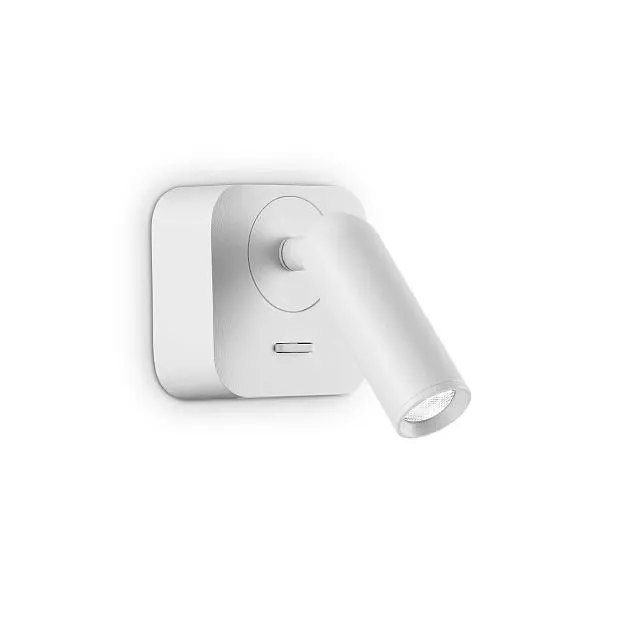 Спот Ideal Lux 260648 BEAN SQUARE AP BIANCO Спот Ideal Lux 260648 BEAN SQUARE AP BIANCO