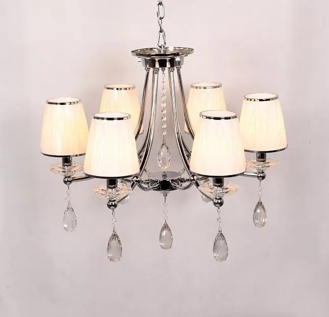 Хрустальная подвесная люстра Lumina Deco LDP 9268-6 CHR Dominni Хрустальная подвесная люстра Lumina Deco LDP 9268-6 CHR Dominni