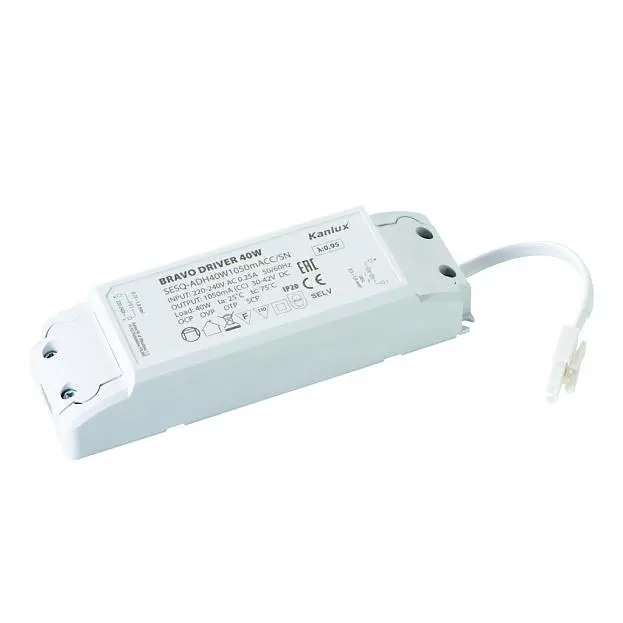 Трансформатор для светильника DRIVER 40W KANLUX 28026 BRAVO Трансформатор для светильника DRIVER 40W KANLUX 28026 BRAVO