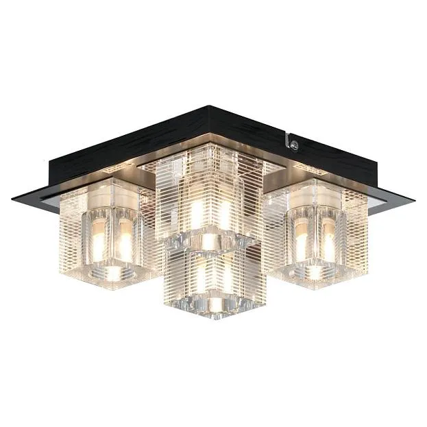 Люстра LUSSOLE LSF-1307-04 NOTTE DI LUNA хром Люстра LUSSOLE LSF-1307-04 NOTTE DI LUNA хром