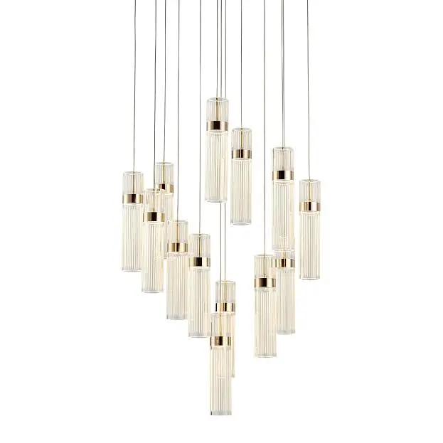 Подвесной светильник Delight Collection OM2367-F13 french gold Подвесной светильник Delight Collection OM2367-F13 french gold