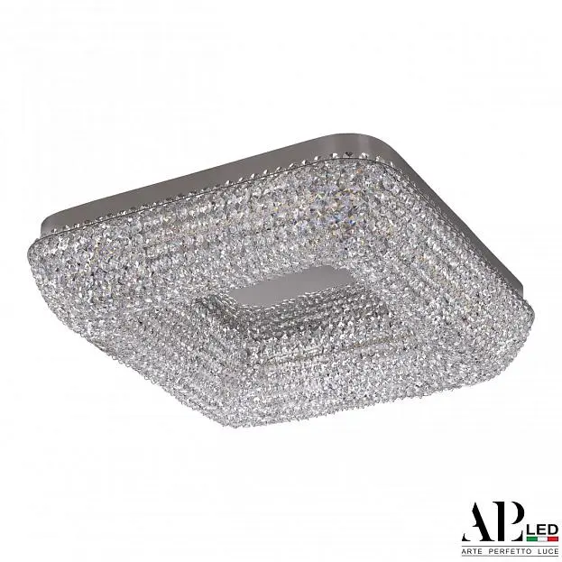 Люстра светодиодная хрустальная APL LED SH604.2.50.A.Ni.4000 Sicilia Люстра светодиодная хрустальная APL LED SH604.2.50.A.Ni.4000 Sicilia