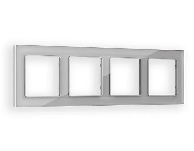 Рамка Platos (Серебро Стекло органическое) 4-ая Ambrella Volt AF330404 ALFA Рамка Platos (Серебро Стекло органическое) 4-ая Ambrella Volt AF330404 ALFA