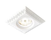 Металлический встраиваемый точечный светильник MR16 Ambrella light D1168 W Organic Spot