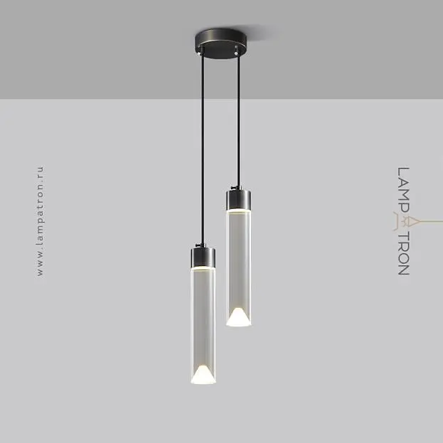 Готовая комбинация светильников SAKRIS DUO Цвет Черный Lampatron 7139-19601 Готовая комбинация светильников SAKRIS DUO Цвет Черный Lampatron 7139-19601