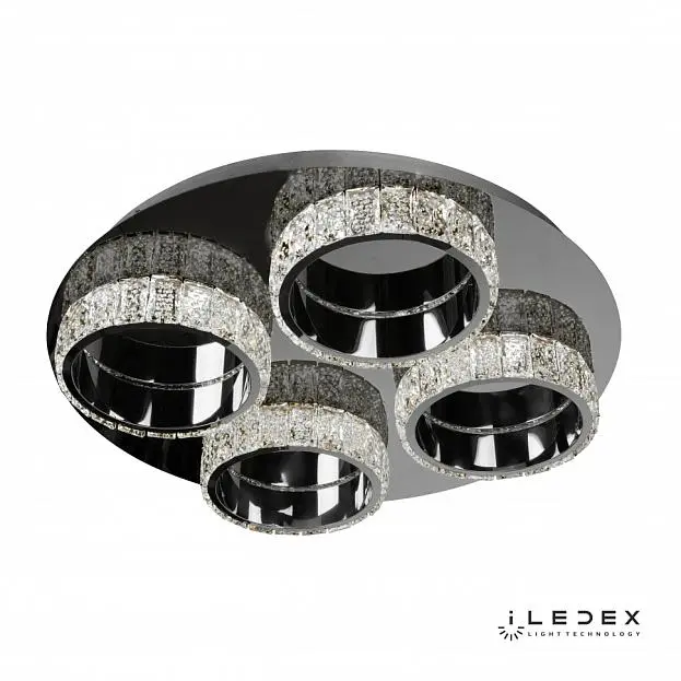 Потолочный светильник iLedex MX7212-36 CR Crystal ice Потолочный светильник iLedex MX7212-36 CR Crystal ice