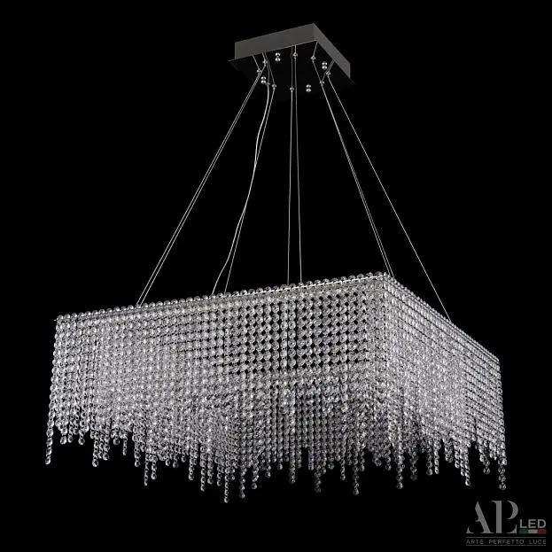 Люстра светодиодная хрустальная APL LED SH04.71.B.Ni.4000 Sicilia Люстра светодиодная хрустальная APL LED SH04.71.B.Ni.4000 Sicilia