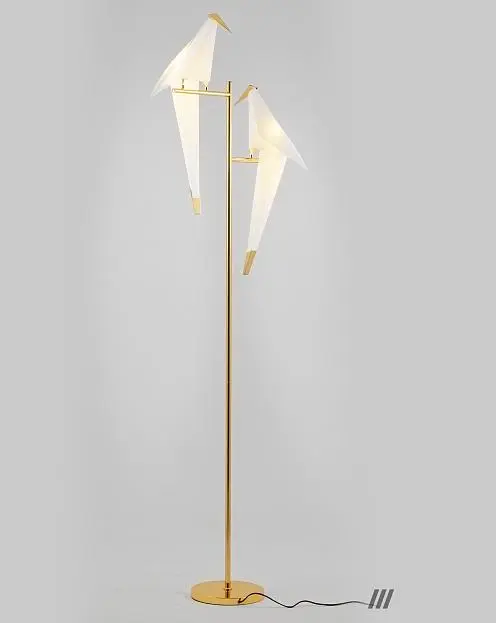 Светодиодный торшер Moderli V3075-2TL origami Birds 2*LED*6W Светодиодный торшер Moderli V3075-2TL origami Birds 2*LED*6W