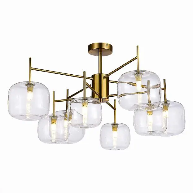 Потолочная люстра ST Luce SL1049.302.08 FINN Потолочная люстра ST Luce SL1049.302.08 FINN