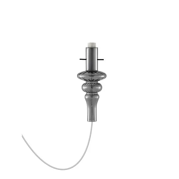 Декоративный стеклянный элемент дымчатый Donolux Glass DL20751 Smoky Brushed black CASCATA Декоративный стеклянный элемент дымчатый Donolux Glass DL20751 Smoky Brushed black CASCATA