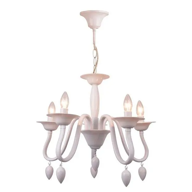 Подвесная люстра Toplight TL7310D-05WH Martina Подвесная люстра Toplight TL7310D-05WH Martina