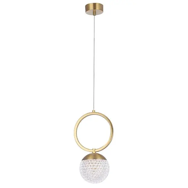 Подвесной светильник Crystal Lux CAROLINA SP1 V1 BRASS Подвесной светильник Crystal Lux CAROLINA SP1 V1 BRASS