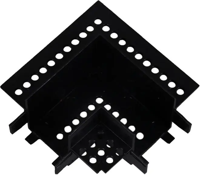 Коннектор угловой Reluce RL 06202 corner connector BK Коннектор угловой Reluce RL 06202 corner connector BK