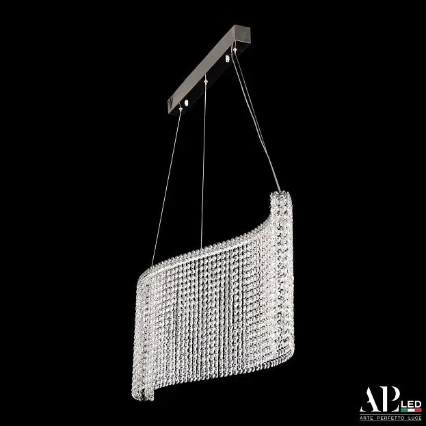Люстра светодиодная хрустальная APL LED SH07.100.A.Ni.4000 Sicilia Люстра светодиодная хрустальная APL LED SH07.100.A.Ni.4000 Sicilia