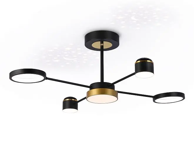 Потолочная люстра Ambrella light FL51632 LINETECH Потолочная люстра Ambrella light FL51632 LINETECH
