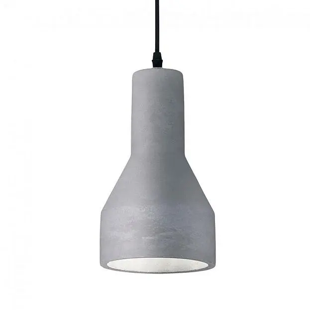 Подвесной светильник Ideal Lux 110417 OIL-1 SP1 CEMENTO Подвесной светильник Ideal Lux 110417 OIL-1 SP1 CEMENTO