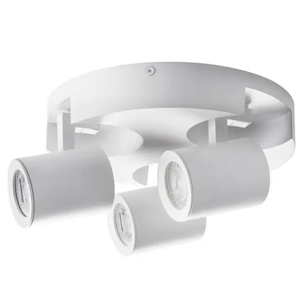 Спот белый потолочный KANLUX LAURIN EL-3O W (29126) Спот белый потолочный KANLUX LAURIN EL-3O W (29126)
